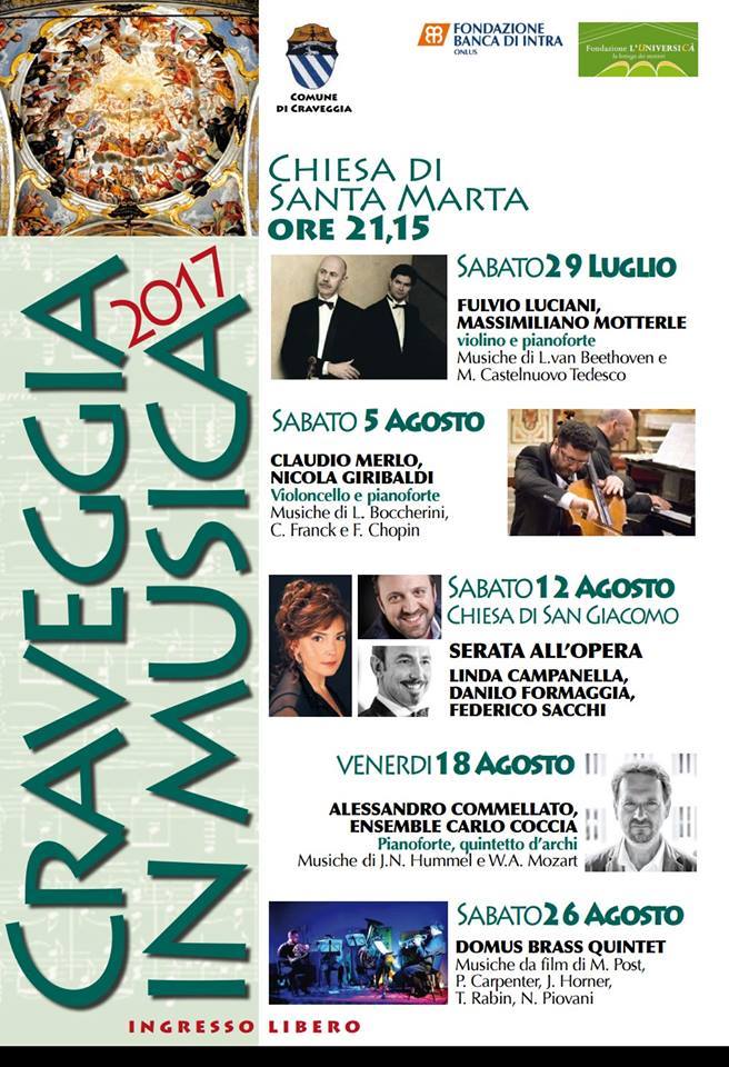Craveggia in Musica 2017